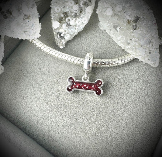 Dangle Bone Bracelet Charm