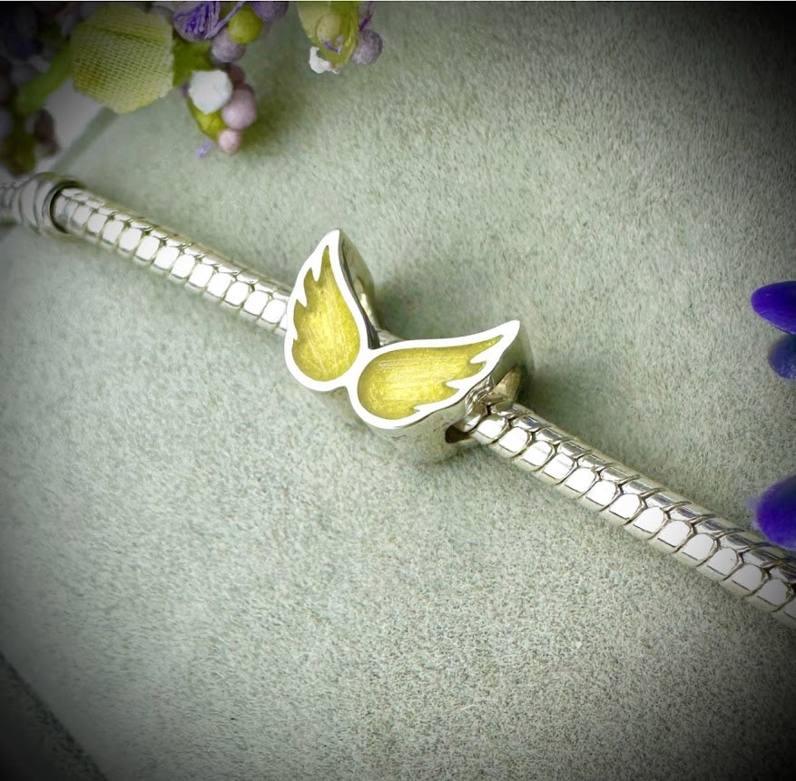 Angel Wing Bracelet Charm