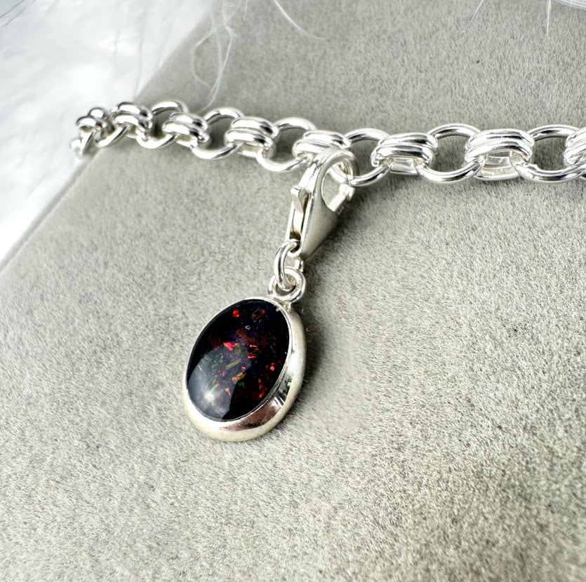 Clip On Oval Bracelet Charm