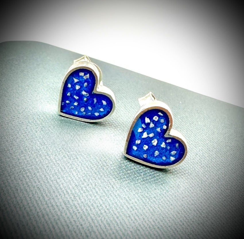 Heart Stud Earrings