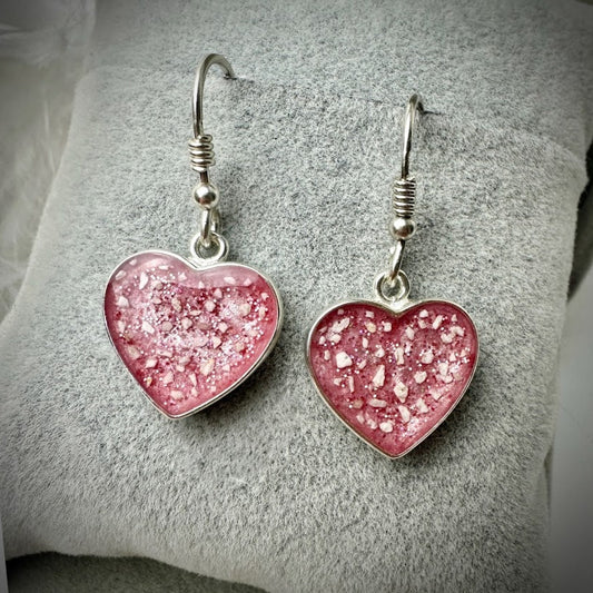 Heart Drop Earrings