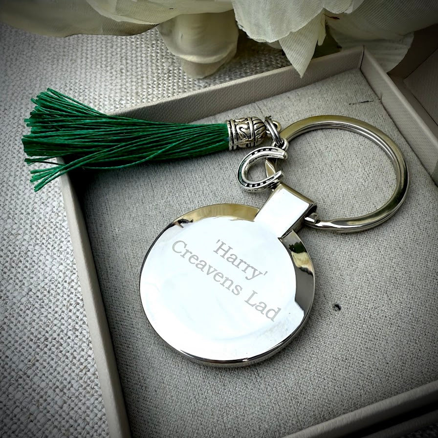 Engraved keyring
