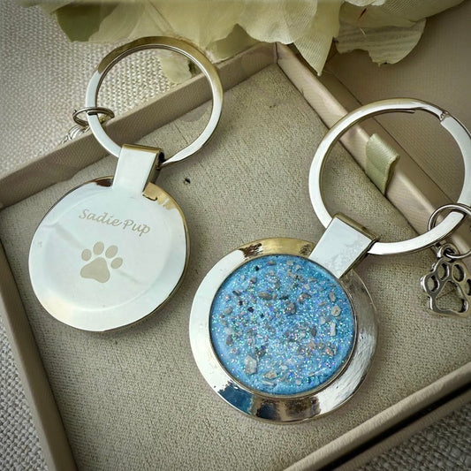 Engraved / photo Memorial keyring