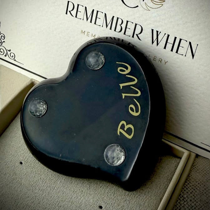 Wavy Heart Paperweight