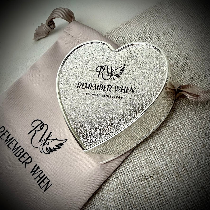 The Hidden Heart Silver Trinket Box