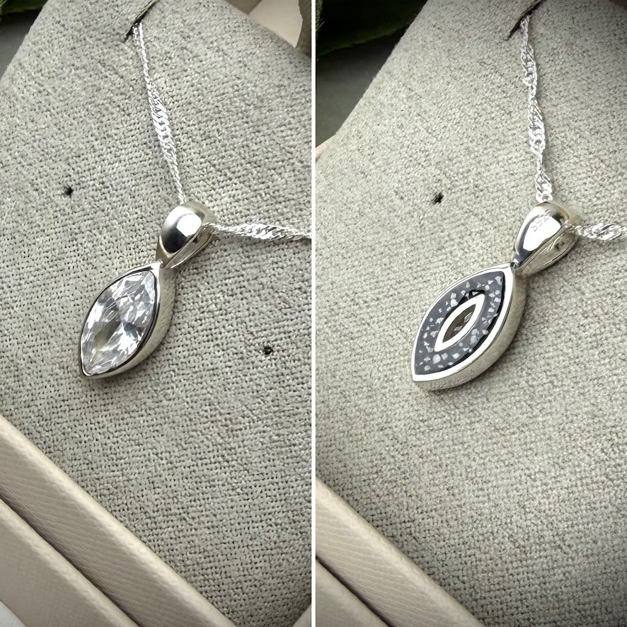 The Eternity Within Marquise Pendant