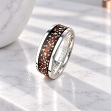 Sterling Silver 8mm Channel Ring