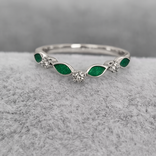 Wishbone Marquise Ring