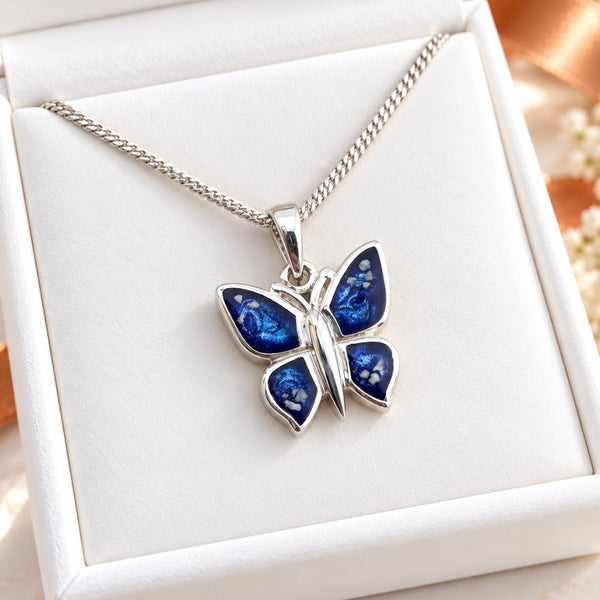 Sterling Silver "Betty" Butterfly Pendant