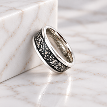 Sterling Silver 8mm Channel Ring