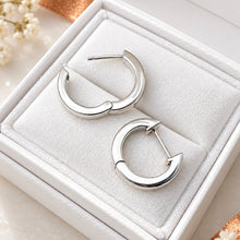 Sterling Silver Hooped Earrings