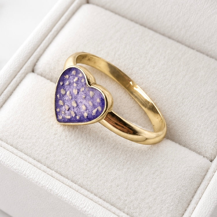 9ct Yellow Gold Heart Ring