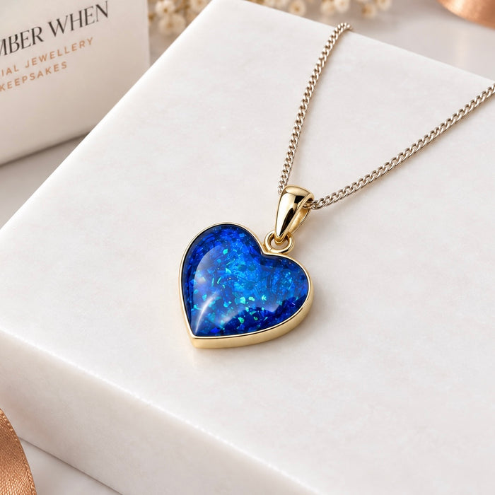 9ct Yellow Gold Heart Pendant