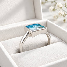 Sterling Silver Square Ring