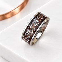 Titanium 8mm Channel Ring
