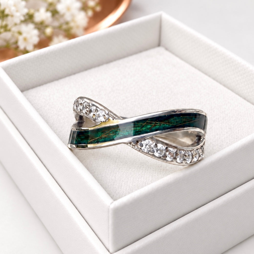 Sterling Silver Infinity Ring