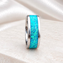 Stainless Steel 8mm Channel Ring