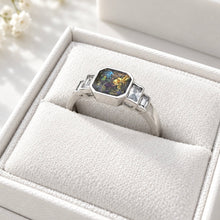 Sterling Silver Octagon Baguette Ring
