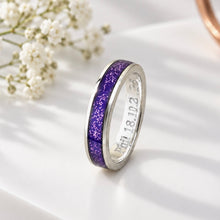 Sterling Silver 4mm Channel Ring
