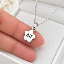 Sterling Silver Forget Me Not Pendant