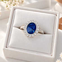 Sterling Silver Halo Ring