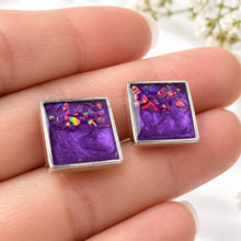 Sterling Silver Square Cufflinks