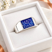Sterling Silver Rectangle Signet Ring