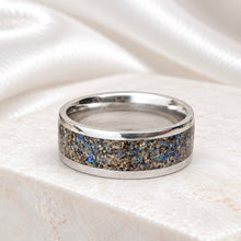 Stainless Steel 8mm Channel Ring