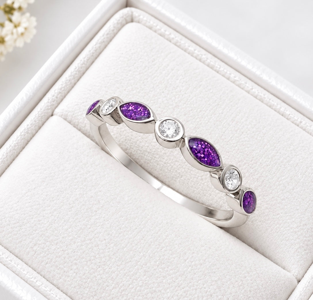 Sterling Silver Eternity Ring