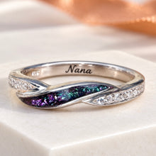 Sterling Silver CZ Wave Ring