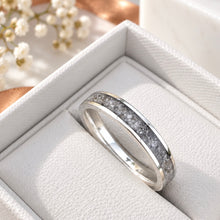 Sterling Silver 4mm Channel Ring