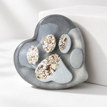 Wavy Heart Memorial Paperweight