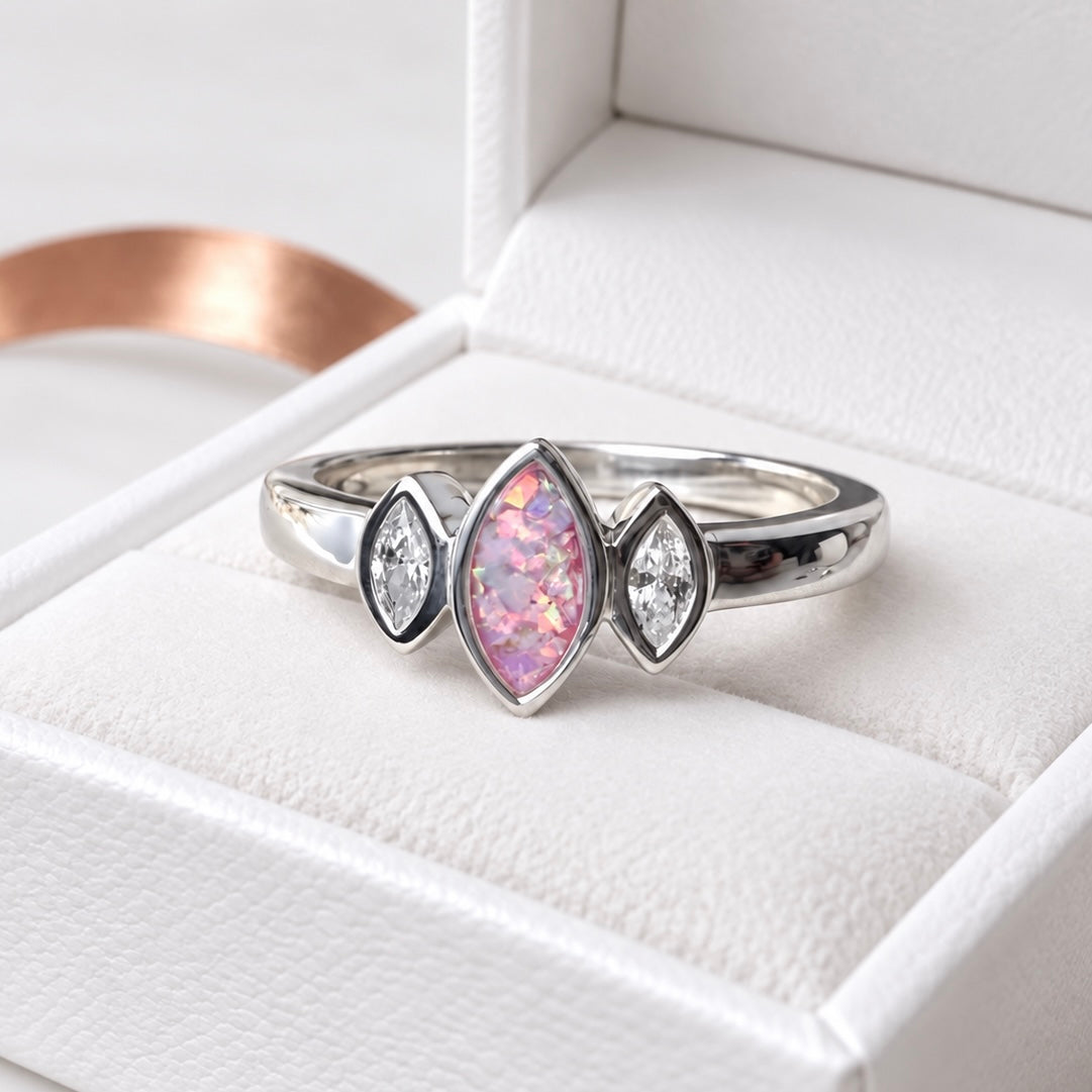 Sterling Silver Marquise Ring