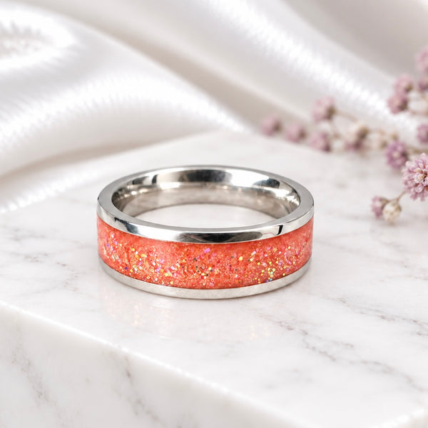 Stainless Steel 6mm Channel Ring