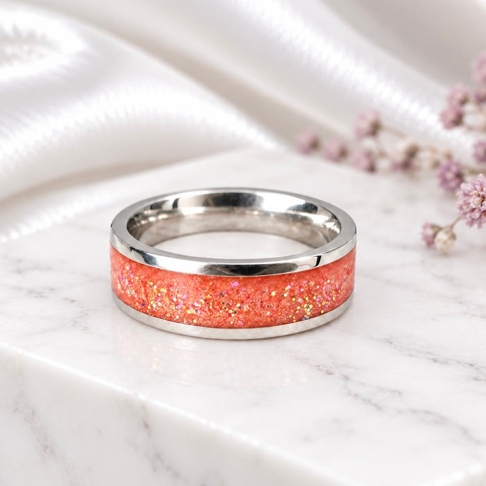Stainless Steel 6mm Channel Ring