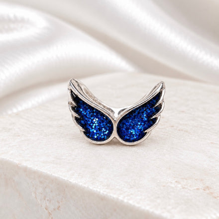 Sterling Silver Angel Wing Bracelet Charm