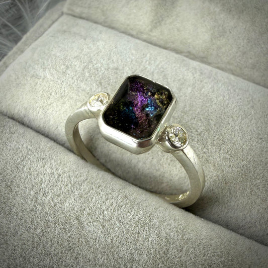 The Gemstone .925 Silver Ring - Size R Only