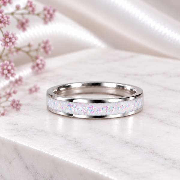 Sterling Silver 3.2mm Channel Ring