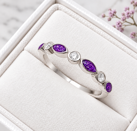Sterling Silver Eternity Ring