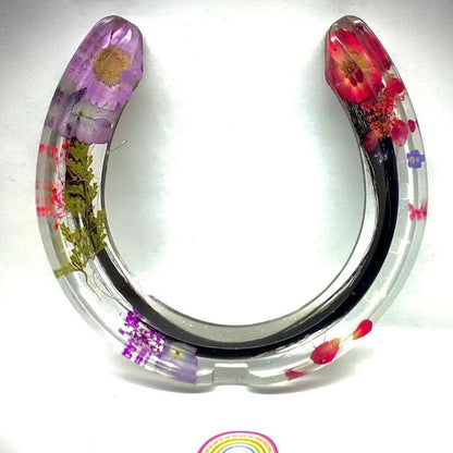 Single Horsehair / Ashes Horseshoe
