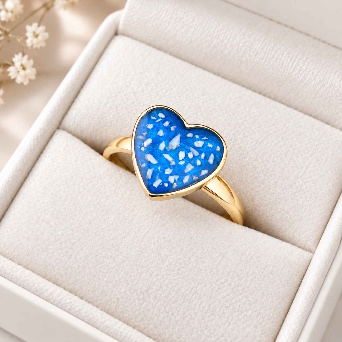9ct Yellow Gold Heart Ring
