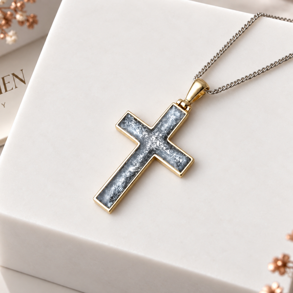 9ct Yellow Gold Cross Pendant