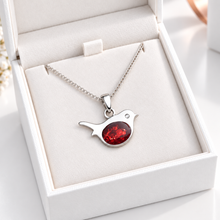 Sterling Silver Robin Pendant