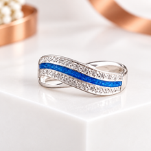 Sterling Silver Triple Wave Ring