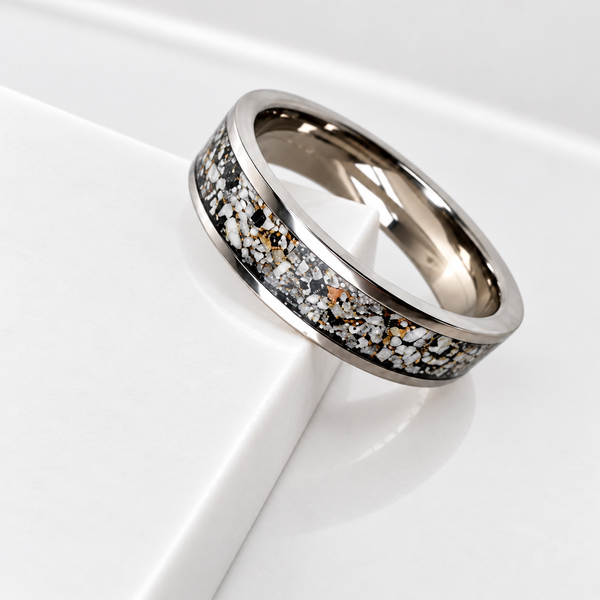 Titanium 6mm Channel Ring