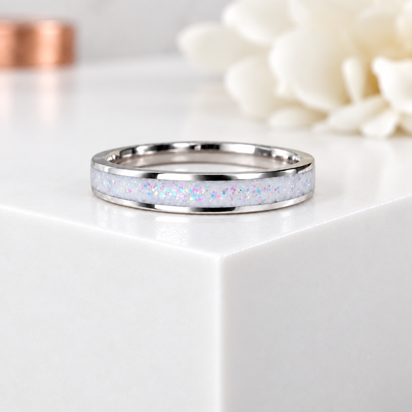 Sterling Silver 3.2mm Channel Ring