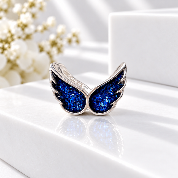 Sterling Silver Angel Wing Bracelet Charm