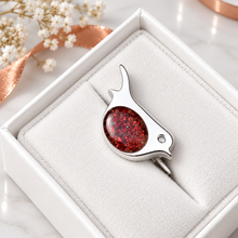 Sterling Silver Classic Robin Brooch