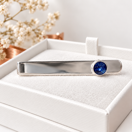 Sterling Silver Thinner Tie Slide