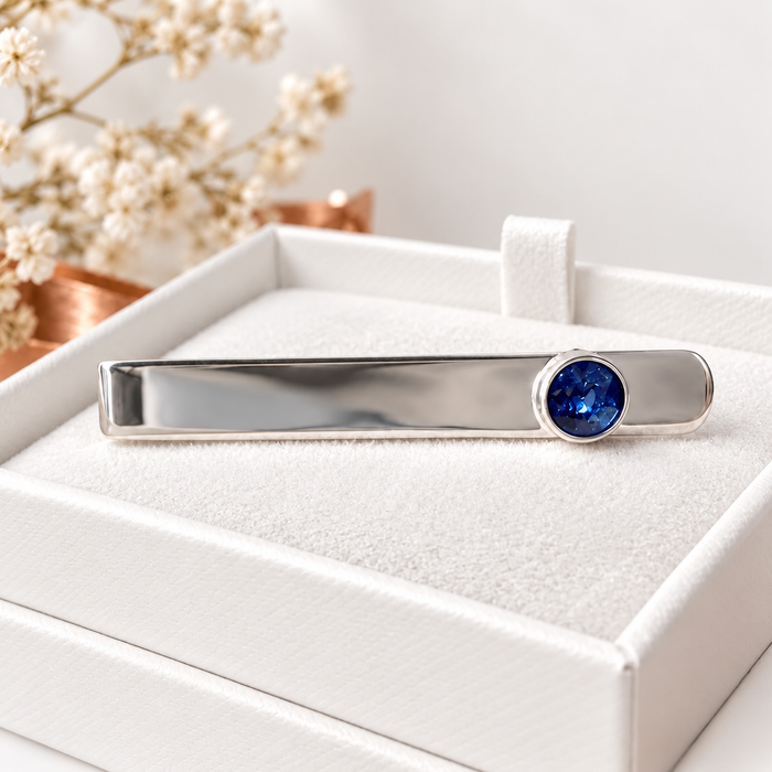 Sterling Silver Thinner Tie Slide